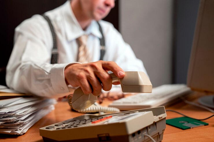vintage-90-s-style-office-with-person-working-desk